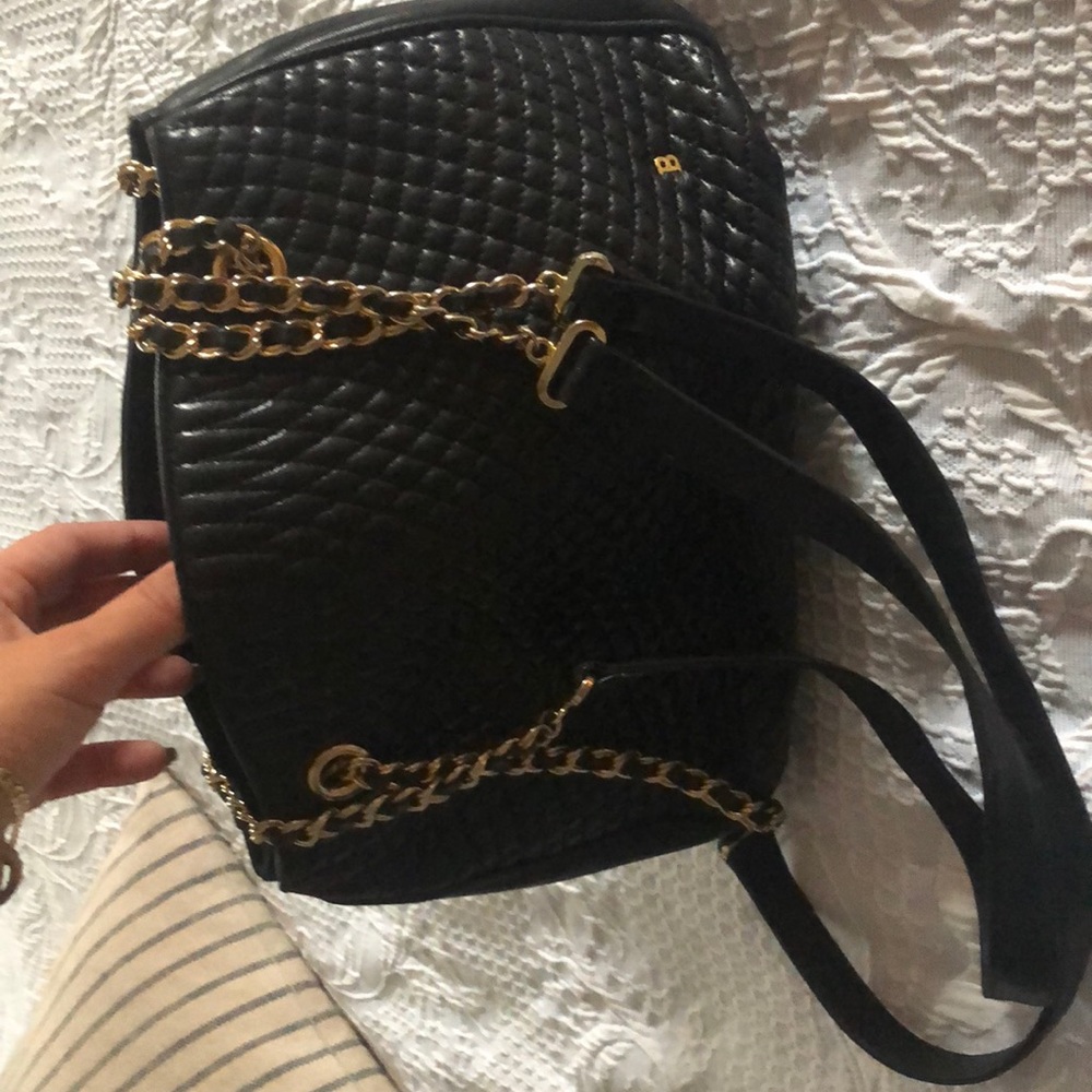 Bally quilted shoulder bag